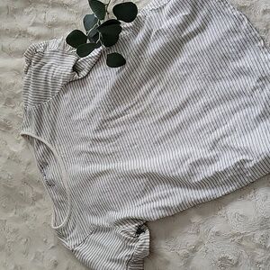 Eddie Bauer Ruffle Sleeve Tee